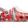 Crocs Classic Clog Marble Beach Sports Unisex Rood Wit Sandalen “Rood Wit” 206867-884