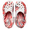 Crocs Classic Clog Marble Beach Sports Unisex Rood Wit Sandalen “Rood Wit” 206867-884