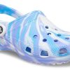 Crocs Classic Clog Marble Beach Sports Unisex Wit Blauwe Sandalen “Wit Blauw” 206867-1FK