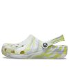 Crocs Classic Clog Marble Beach Sports Unisex Witgrijze Sandalen “Witgrijs” 206867-1FJ