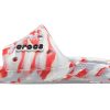 Crocs Classic Clog Marble Beach Unisex Rood Wit Pantoffels “Rood Wit” 206879-884