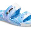 Crocs Classic Clog Marble Beach Unisex Wit Blauwe Pantoffels “Wit Blauw” 207701-1FK