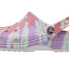 Crocs Classic clog patroon Crocs Flat Heel sport kleurrijke blauwe sandalen 205453-6SN