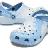 Crocs Classic clog Pattern Crocs Unisex Blauwe Sandalen A205453-44O