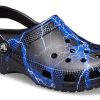 Crocs Classic Clog Pattern Zwarte Sandalen 206565-066