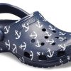 Crocs Classic Clog Printing Sandalen Diepblauw 206053-462