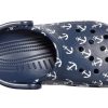 Crocs Classic Clog Printing Sandalen Diepblauw 206053-462