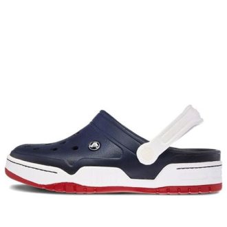 Crocs Classic Clog Strandschoen Blauw Wit 14300-462