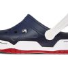 Crocs Classic Clog Strandschoen Blauw Wit 14300-462
