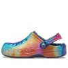 Crocs Classic Clog Tie Dye Printing Schoen Diepblauw Unisex 207329-95T