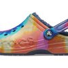 Crocs Classic Clog Tie Dye Printing Schoen Diepblauw Unisex 207329-95T