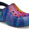 Crocs Classic Clog Tie Dye Printing Schoen Diepblauw Unisex 207329-95T