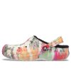 Crocs Classic Clog Tie Dye schoen Multi-Color Zwart 206341-0C4