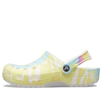 Crocs Classic Clog Tie Dye strandsandalen Multi-Color Unisex 205453-94S