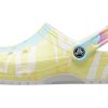 Crocs Classic Clog Tie Dye strandsandalen Multi-Color Unisex 205453-94S