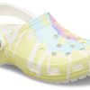 Crocs Classic Clog Tie Dye strandsandalen Multi-Color Unisex 205453-94S