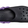 Crocs Classic Clog Zwart Paarse Sandalen “Zwart Paars” 206340-09V