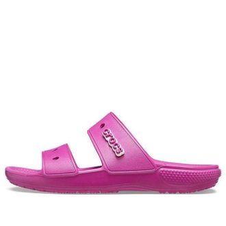 Crocs Classic Cozy Unisex Paars Rode Sandalen 206761-6SV
