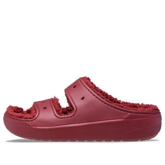 Crocs Classic Cozzzy Sandaal “Rood” 207446-612