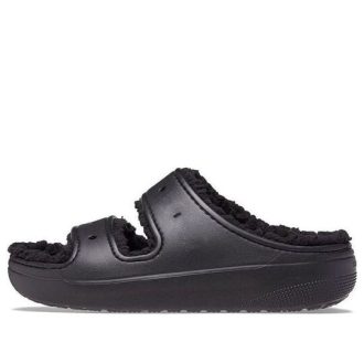 Crocs Classic Cozzzy Sandaal “Zwart” 207446-060