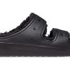 Crocs Classic Cozzzy Sandaal “Zwart” 207446-060