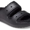 Crocs Classic Cozzzy Sandaal “Zwart” 207446-060