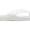 Crocs Classic Crocs Flip Casual slippers Unisex Wit 207713-100
