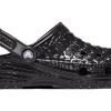 Crocs Classic Crocskin Clogs “Zwart” 209093-001