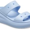 Crocs Classic Crush Sandaal “Blauwe Calciet” 207670-4NS