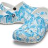 Crocs Classic Duke Print Clogs “Blauw Wit” 210003-4OX