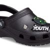 Crocs Classic Feel The Positivity Casual Unisex Zwarte Sandalen 207571-001