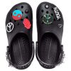 Crocs Classic Feel The Positivity Casual Unisex Zwarte Sandalen 207571-001