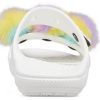 Crocs Classic Fur Sure 2 bandjes sandalen “Wit” 207405-100