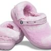 Crocs Classic Fur Sure Clogs Ballerina “Roze Wit” 207303-6SU