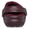 Crocs Classic gevoerde klompen “Dark Cherry” 203591-6WD