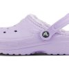 Crocs Classic gevoerde klompen “Lavendel” 203591-50P
