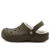 Crocs Classic gevoerde klompen “Walnoot havermout” 1624428A