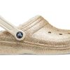 Crocs Classic Glittergevoerde Klompen “Goud” 504271