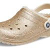Crocs Classic Glittergevoerde Klompen “Goud” 504271