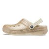 Crocs Classic Glittergevoerde Klompen “Goud Wit” 205842-93S