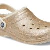 Crocs Classic Glittergevoerde Klompen “Goud Wit” 205842-93S