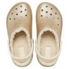 Crocs Classic Glittergevoerde Klompen “Goud Wit” 205842-93S