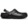Crocs Classic Glittergevoerde Klompen “Zwart” 205842001