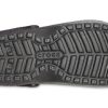 Crocs Classic Glittergevoerde Klompen “Zwart Zilver” 205842-067