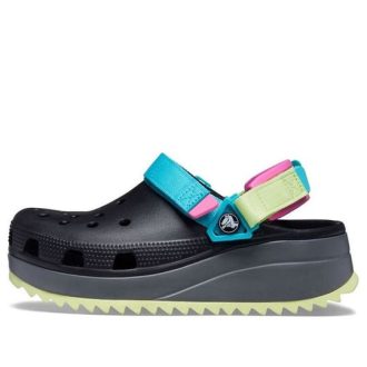 Crocs Classic Hiker Clog “Zwart Blauw Geel” 206772-0C4