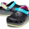 Crocs Classic Hiker Clog “Zwart Blauw Geel” 206772-0C4