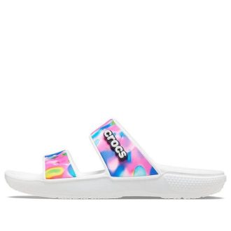 Crocs Classic Kleurrijke Unisex Wit Roze Pantoffels “Wit Roze” 207771-102