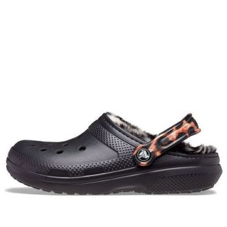 Crocs Classic Lined Animal Remix Clog “Zwart & Multi” 207842-0ZR