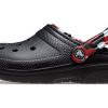 Crocs Classic Lined Camo Clog “Zwart & Rood” 208047-063