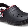 Crocs Classic Lined Camo Clog “Zwart & Rood” 208047-063